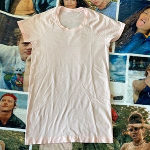 Lululemon Strawberry Milkshake Swiftly Tech Short Sleeve Shirt 2.0